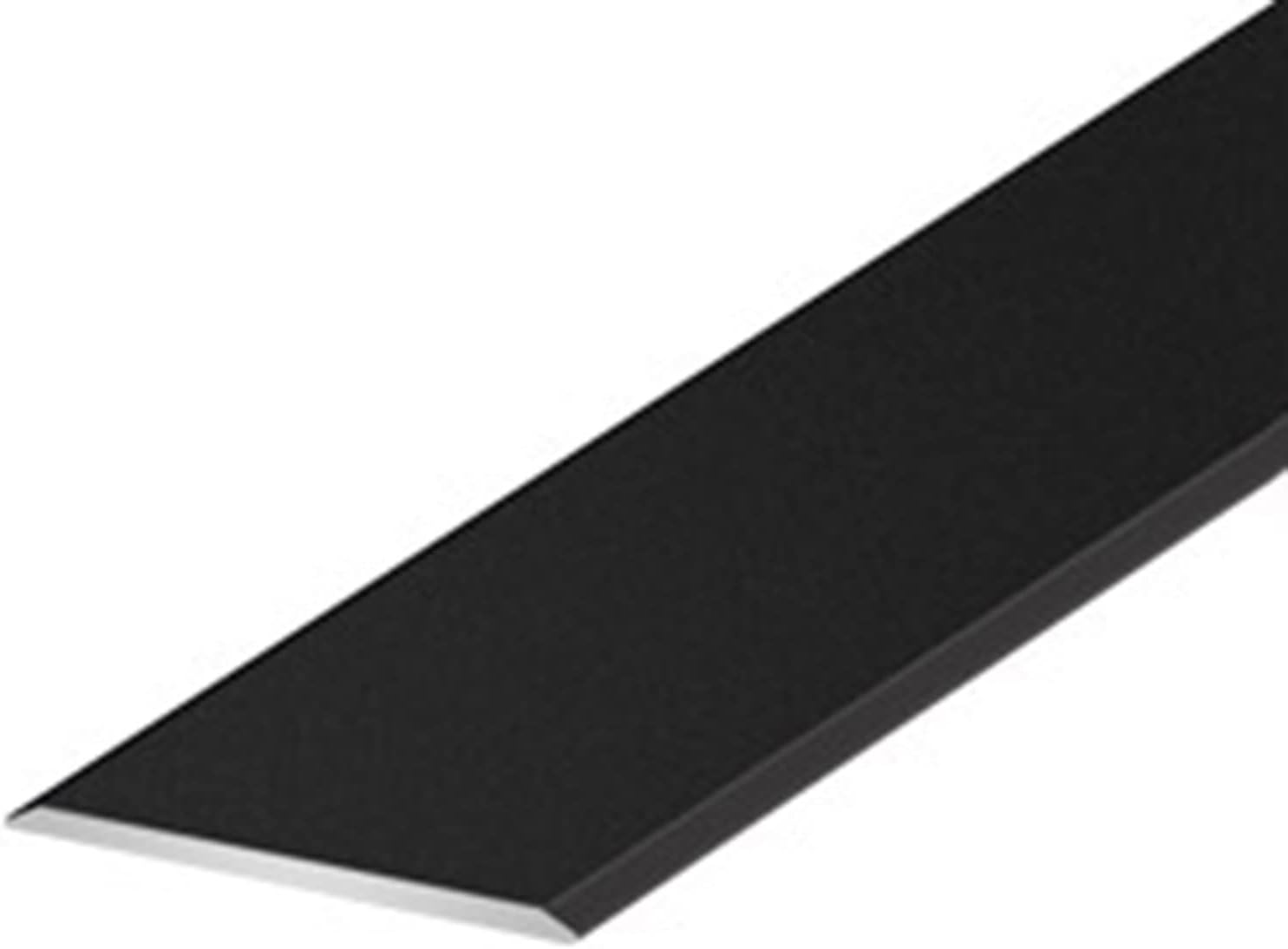 Tira de transición de piso plano de 0.8″1.4″2″2.4″ de ancho, barras de puerta de metal para hueco de piso laminado, cubierta de umbral de puerta de
