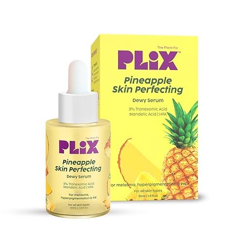 prime craft THE PLANT FIX – Suero de ácido tranexámico al 3% de 1.0 fl oz, para melasma, hiperpigmentación, PIE, promueve la exfoliación y el brillo
