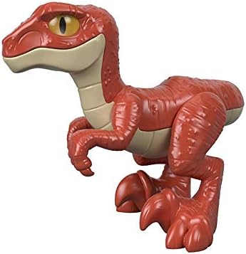 Imaginext Jurassic World T Rex Dinosaur + Imaginext Jurassic World Raptor Figures GIFT SET Paquete