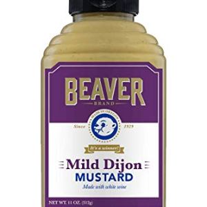 Beaver Mostaza Dijon suave, botella exprimible de 11 onzas Beaver Mostaza Dijon suave, botella exprimible de 11 onzas