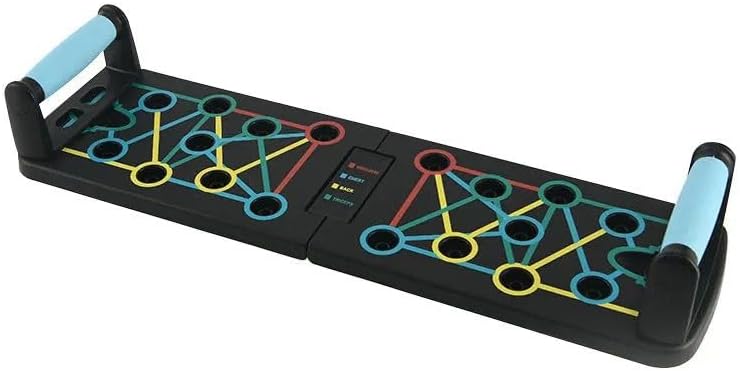 Tabla de empuje 22 en 1, multifuncional, plegable, portátil, herramientas de flexión, soporte de flexión, tabla de ejercicios, ejercicios en casa