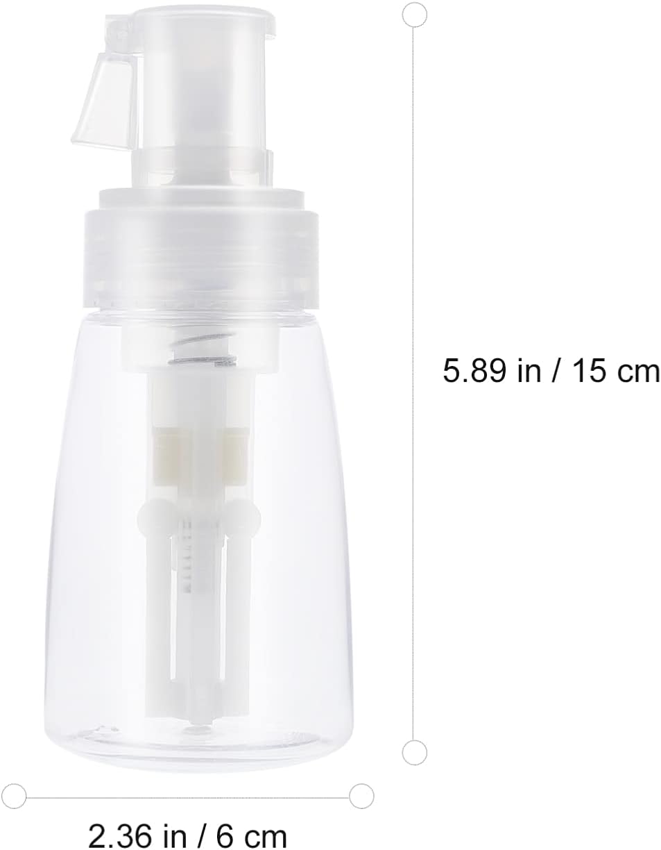 EXCEART Botella de spray de polvo de polvo de purpurina suelta de polvo contenedor de polvo de talco para después del baño, caja de polvo de