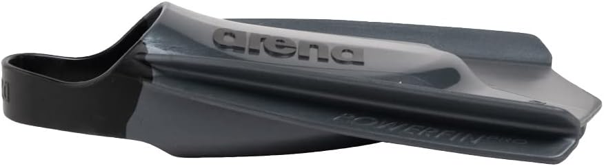 Arena Aletas de entrenamiento de natación unisex para adultos, para hombres y mujeres, aletas de silicona de hoja corta izquierda a derecha