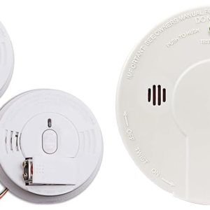 Kidde Detector de humo, alarma de humo cableada, botón de silencio de prueba, (paquete de 2) detector de humo blanco y de humo, alarma de humo a Kidde Detector de humo, alarma de humo cableada, botón de silencio de prueba, (paquete de 2) detector de humo blanco y de humo, alarma de humo a