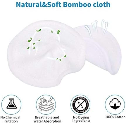 Almohadillas desmaquillantes reutilizables 15 unidades, algodón orgánico de bambú al por mayor, almohadillas de algodón reutilizables para toallitas