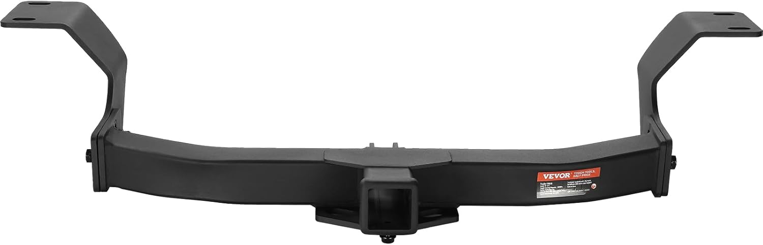 VEVOR Enganche de remolque clase 3, receptor de 2 pulgadas, marco de tubo de acero Q455B, compatible con Honda CR-V 2017-2023, 6000 libras, enganche