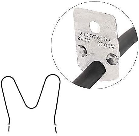 AMI PARTS 316075103 Horno Hornear Elemento Calefactor Ajuste para Frigi-daire Reemplazar 316075104 PS438018 316282600 09990062 AP4356505 EA2332301