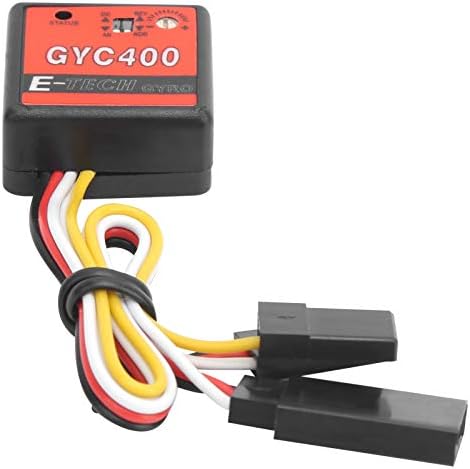 VGEBY Módulo de giroscopio, Sensibilidad Ajustable GYC400 Mini RC Módulo Giroscopio Drift Drive Control para Control Remoto Modelo de Coche Mini RC
