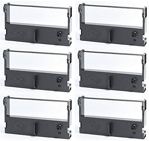 SuppliesMAX Repuesto compatible para cintas de impresora TM-H2000TM-H2000IVTM-H6000IVTM-U120TM-U310TM-U311TM-U320M-110 Negro P.O.S. cintas de