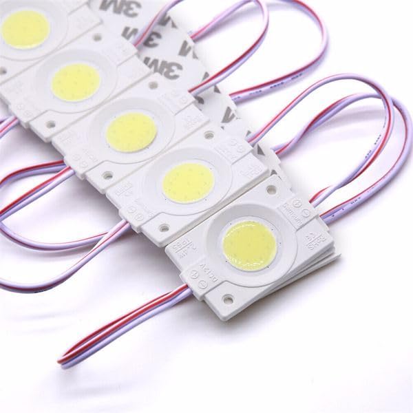 Flulep Lámpara brillante DC 12V de la cartelera del club de la luz de tira IP65 del módulo 1 LED de la MAZORCA