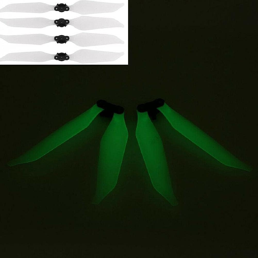 2 pares verde luminoso 8331 de bajo ruido cuchillas hélice para DJI Mavic pro drone platino repuesto accesorio