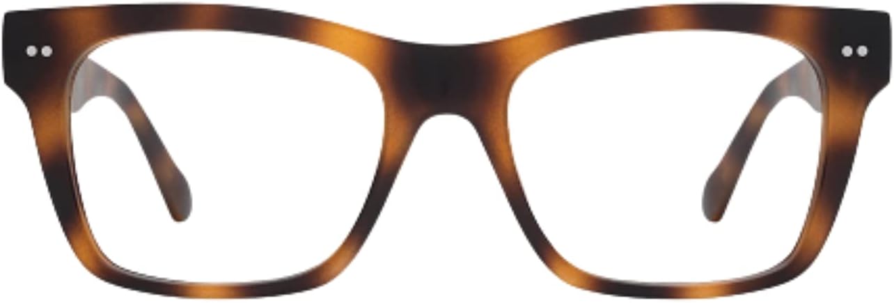 LOOK OPTIC Cosmo Reader – Gafas de lectura unisex con estilo, calidad de prescripción (aumento completo, no progresivos)