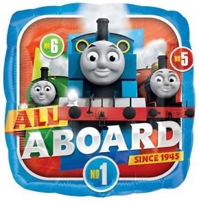 Mayflower The Ultimate Thomas The Train Engine – Suministros para fiesta de cumpleaños y decoraciones de globos