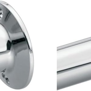 Moen 63-F Commercial Donner – Juego de bridas para barra de ducha (2 unidades), tamaño pequeño, cromado Moen 63-F Commercial Donner – Juego de bridas para barra de ducha (2 unidades), tamaño pequeño, cromado