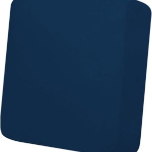 Easy-Going Fundas de cojín de vellón para asiento de sofá, funda de cojín suave y elástica para niños, mascotas (cojín de silla, azul marino) Easy-Going Fundas de cojín de vellón para asiento de sofá, funda de cojín suave y elástica para niños, mascotas (cojín de silla, azul marino)