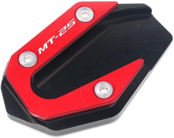 M para Yamaha MT 03 25 MT03 YZFR25 YZFR3 2014-2022 2021 Soporte lateral de pie de motocicleta Placa de soporte Y (color dorado-R25)