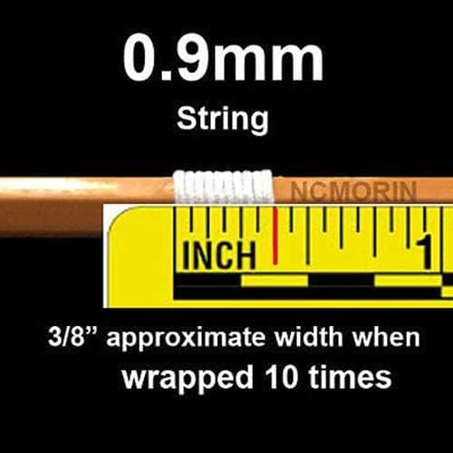 Cable para persiana de ventana de 0.035in, cuerda (100 pies)
