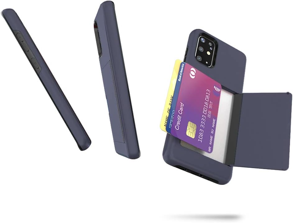 Asuwish Funda de teléfono para Samsung Galaxy A51 5GA 51 5G UW Verizon con protector de pantalla de vidrio templado y soporte para tarjetas,