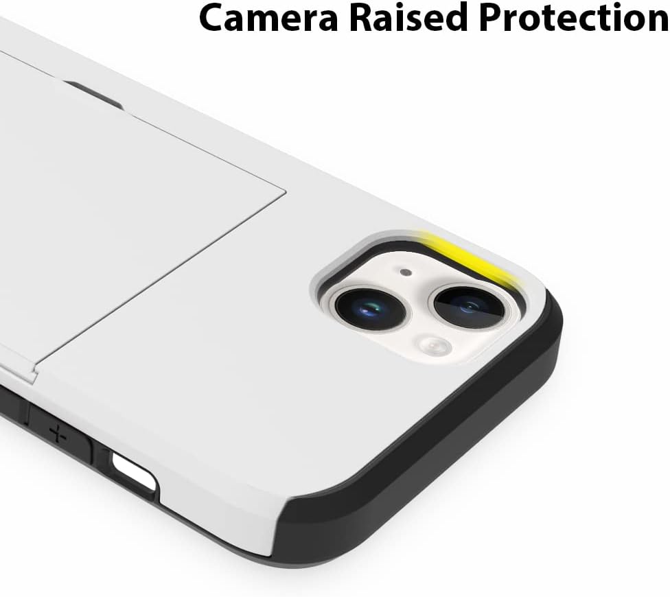 ZIYE Funda para iPhone 13 Mini con tarjetero, para iPhone 13 Mini, funda tipo cartera antiarañazos, doble capa, bolsillo oculto, a prueba de golpes,