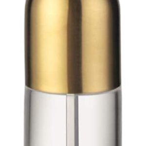 Molinillo de sal y pimienta, grifo manual de acero inoxidable con asa, grosor ajustable recargable, para el hogar, restaurante, barbacoa, dorado, M Molinillo de sal y pimienta, grifo manual de acero inoxidable con asa, grosor ajustable recargable, para el hogar, restaurante, barbacoa, dorado, M