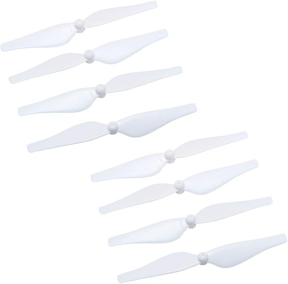 Drone Accessories 48pcs Drone Propellers for DJI Tello Props Replacement Durable Props White Red Blue Yellow Black CW CCW Blades for DJI Tello (Size