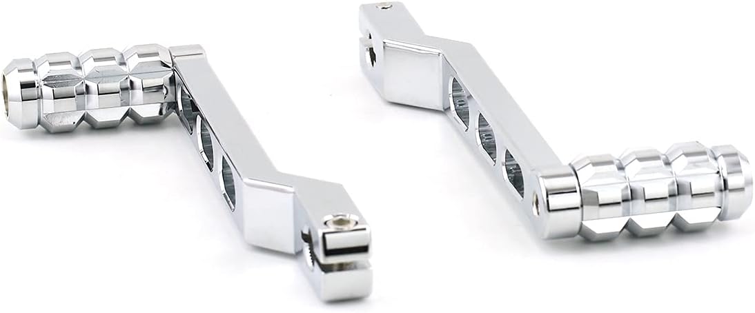 2 piezas de aluminio CNC palanca de cambios de talóndedo del pie de palanca de cambios brazos y clavija de palanca de cambios para Harley Touring FL