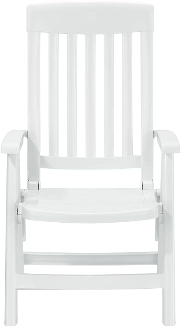 KETTLER Sieger Silla Plegable Resina Blanco