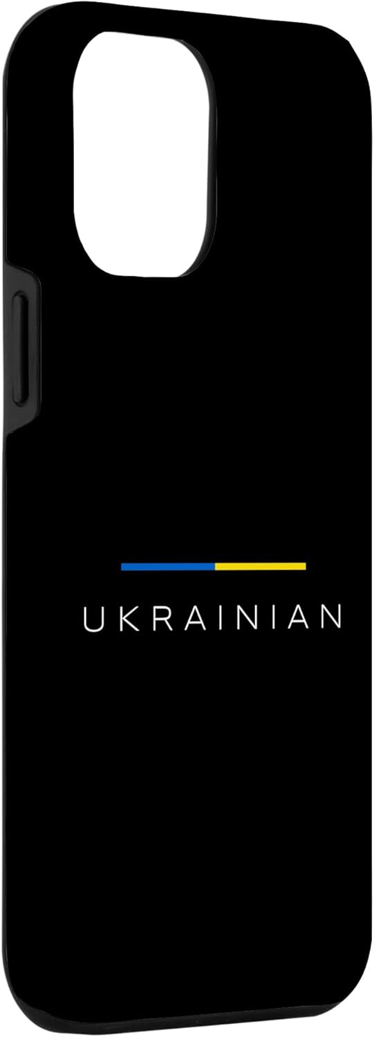 Funda patriótica para iPhone 12 Pro Max Ucraniano – Soy ucraniano Ucrania