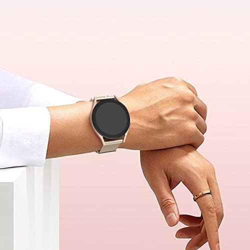 Correa de metal compatible con Samsung Galaxy Watch 6 de 1.575 pulgadas, 1.732 pulgadas, Galaxy Watch 6 Classic Band 1.693 in 1.850 in, correa de