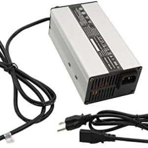 Nakkaa Cargador de batería de cable desnudo para carrito de golf de 48 V 6 A, compatible con EZGO Club Car TXT Nakkaa Cargador de batería de cable desnudo para carrito de golf de 48 V 6 A, compatible con EZGO Club Car TXT