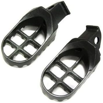 Estribos de acero gris para Suzuki DR250 DR350 DR650 DR 250 350 650 DR 250 350 650