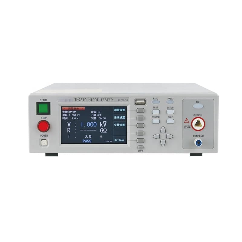 Probador de voltaje de resistencia del probador de TH9320 Hipot AC y DC, TH9310B tipo TH9310 de la CA TH9310 (TH9320)