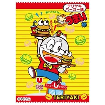 Bless Toys Bocadillos japoneses Umaibo de maíz japonés inflado 30 unidades sabor Teriyaki
