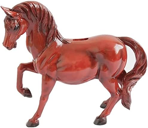 Yeah-hhi Banco para niñas y niños, alcancía, hucha realista de caballos, banco de monedas de resina, banco de dinero personalizado para regalo para
