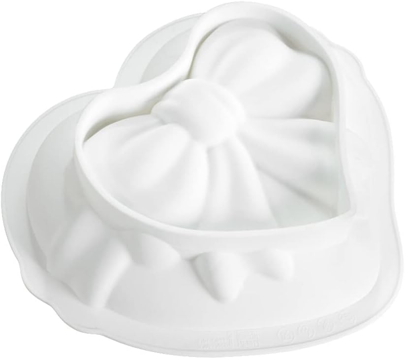 Moldes de silicona 3D para chocolate, molde para pastel de mousse, molde 3D con forma de corazón de silicona, suministros para hacer postres para