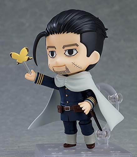 Good Smile Golden Kamuy Hyakunosuke Ogata Nendoroid Figura de acción, color negro