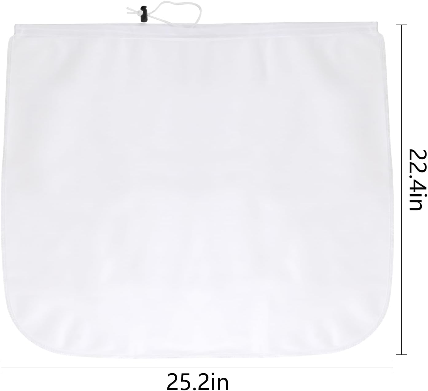 Bolsa de cerveza, extra grande de 26 x 22 pulgadas, bolsa de malla fina para manzana, uva, vino, cereales de cerveza casera, fabricación de cerveza,