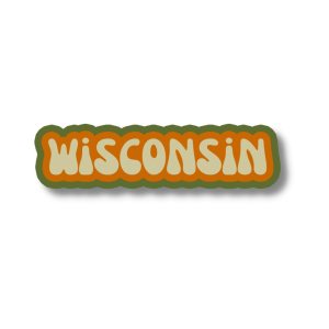 Wisconsin Travel Sticker, Multiple Colors, Vinyl Laptop Water Bottle Sticker, Places I’ve Been, Trendy Luggage Decal, Vintage Travel Inspired Wisconsin Travel Sticker, Multiple Colors, Vinyl Laptop Water Bottle Sticker, Places I’ve Been, Trendy Luggage Decal, Vintage Travel Inspired