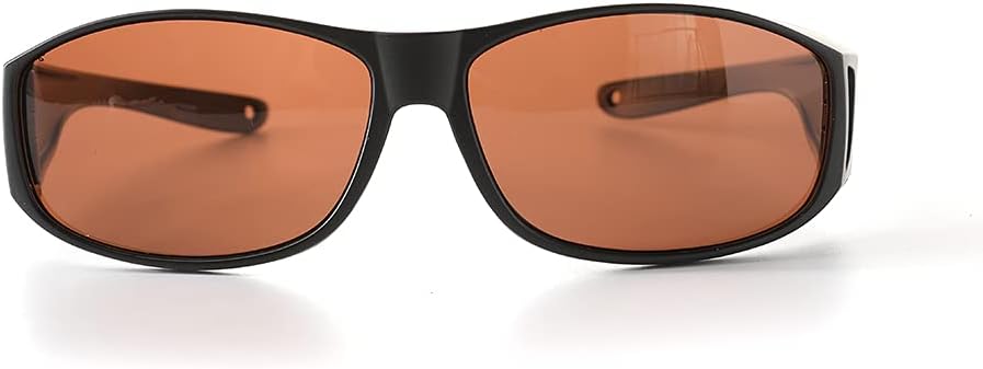 Lentes polarizados FL-41 de sensibilidad a la luz para sensibilidad a la luz fluorescente, fotofobia y migrañas (estilo de ajuste, exteriores),