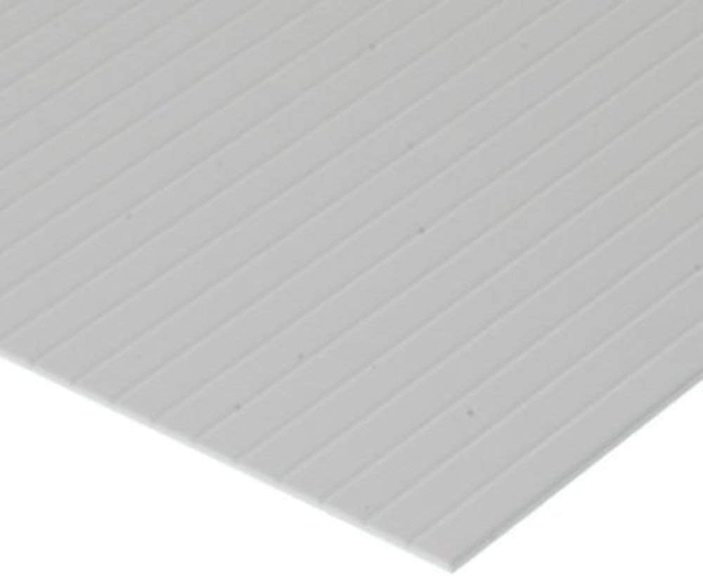 Evergreen Scale Models V-Groove .020 x 6 x 12.100 EVG2100 Suministros de construcción de plástico