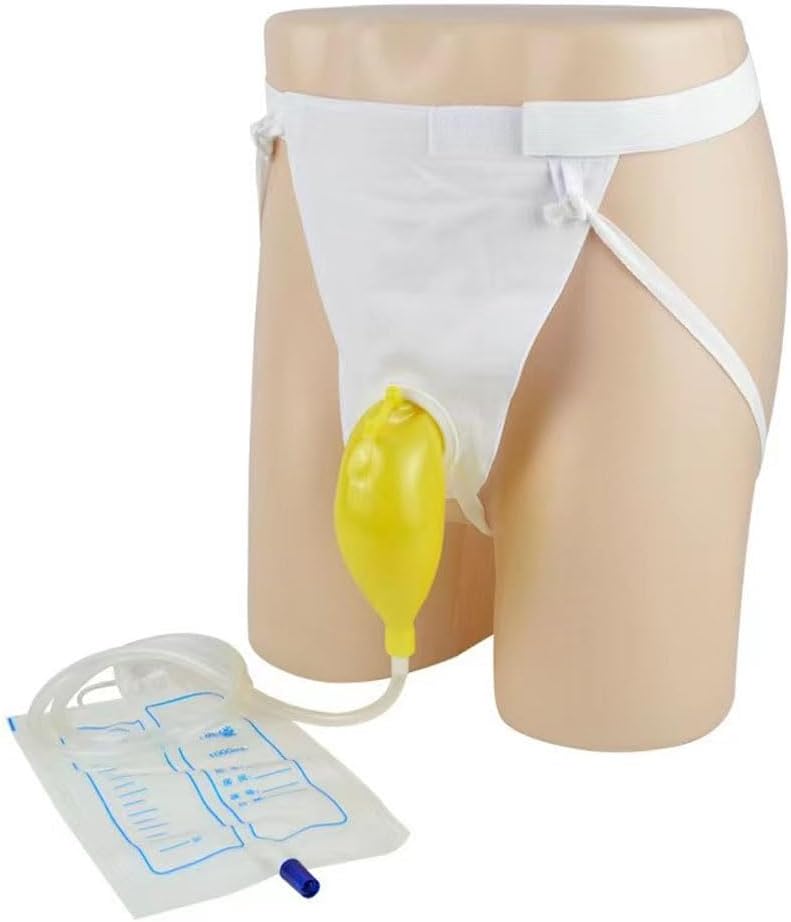 Bolsa de recogida de orina catéteres de condón para hombres Sistema de bolsas de drenaje urinario (33.8 fl oz para hombres)