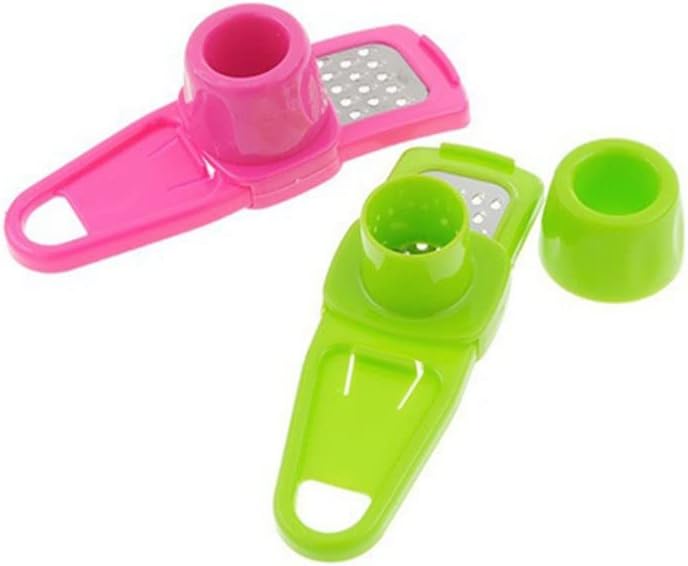 Rallador de ajo, rallador de ajo francés, rallador de jengibre y ajo, cepillador manual, herramienta de corte multifuncional, accesorios de cocina