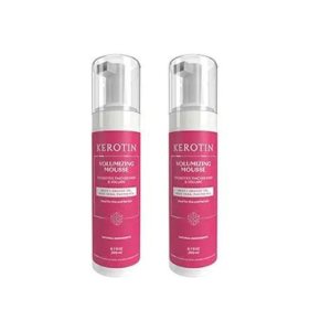 Kerotin – Mousse voluminizador (2 unidades), voluminizador de raíces, espuma de peinado para volumen, textura y cuerpo, domina el encrespamiento y Kerotin – Mousse voluminizador (2 unidades), voluminizador de raíces, espuma de peinado para volumen, textura y cuerpo, domina el encrespamiento y