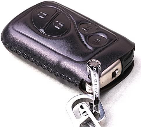 Funda de piel italiana para llavero compatible con Lexus ES RX GX GS KS RX350 GX460 ES350 GS ISC IS LS