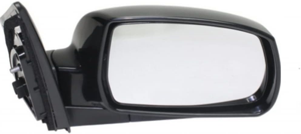 For Hyundai Tucson 2010 11 12 13 14 2015 Door Mirror Passenger Side  Power  Non-Heated  Textured Black  GLGLS  Convex  Replacement For HY1321163