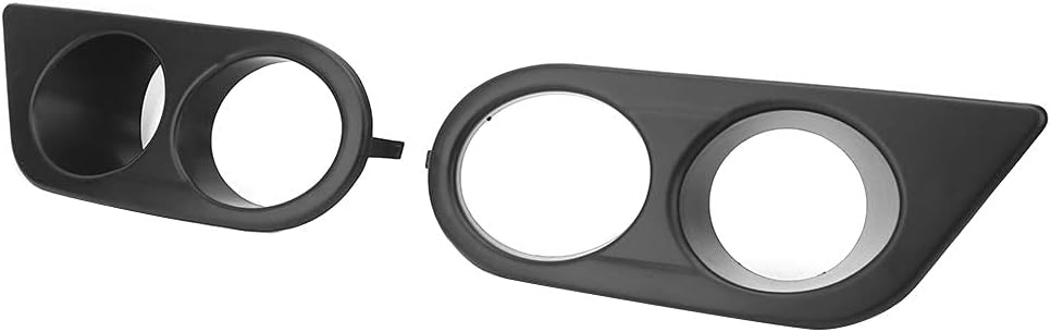 Cubiertas de luz antiniebla 51112695256 Par de cubiertas antiniebla para parachoques delantero, ajuste para E46 M3 20012006 Reemplazo 51112695255