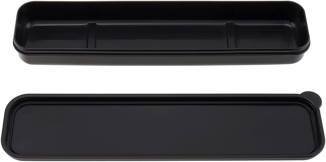 OriGlam Caja de cubiertos portátil Estuche de almacenamiento de vajilla de viaje, caja de almacenamiento de vajilla simple para kit de cubiertos