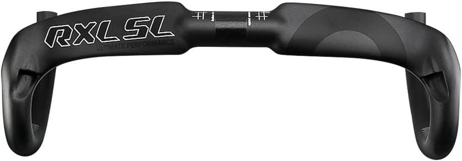 Manillar RXL SL de carbono para bicicleta de carretera, 3.18 cm, 40 cm, 42 cm, 44 cm (31,8 mm, barra curva para manillas de bicicleta, de 400, 420 y