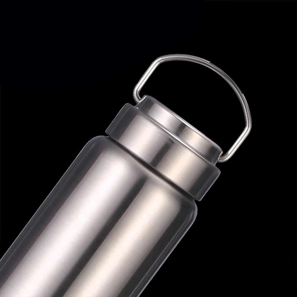 Botella de agua de 1520304151 onzas  Botella de agua de metal de 188  Botella de agua de acero inoxidable de una sola pared no aislada  Botella de