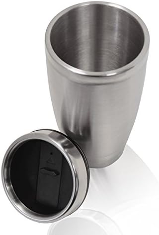 LaserGram Taza de viajero de 16 onzas, símbolo masón, grabado personalizado incluido